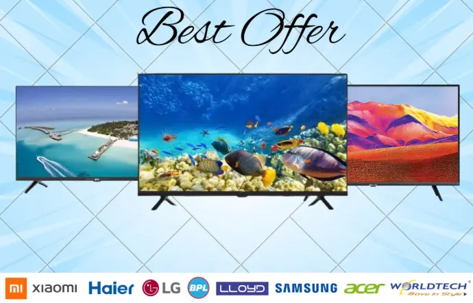 We deal in Smart LED TVs, top brands available