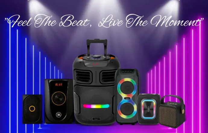 We deal in Speakers, top brands available